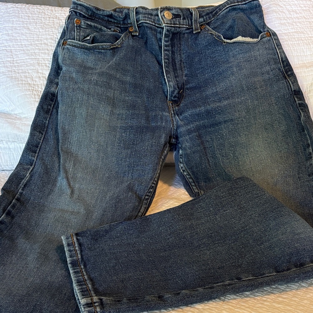 Levi's Classic Indigo Straight Jeans